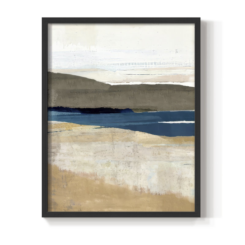 «Buttermere Triptych I», reproduction encadrée - bois massif, Noir, noir, noir, noir, H 30 po x l 24 po