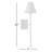 Avonia 1-Light Steel Hardwired Wall Sconce-1790097392