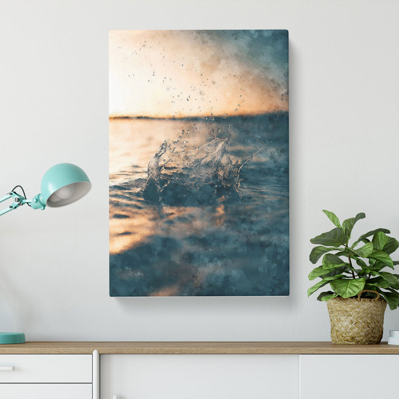 Make A Splash - Wrapped Canvas, 76cm H x 50cm W x 3cm D