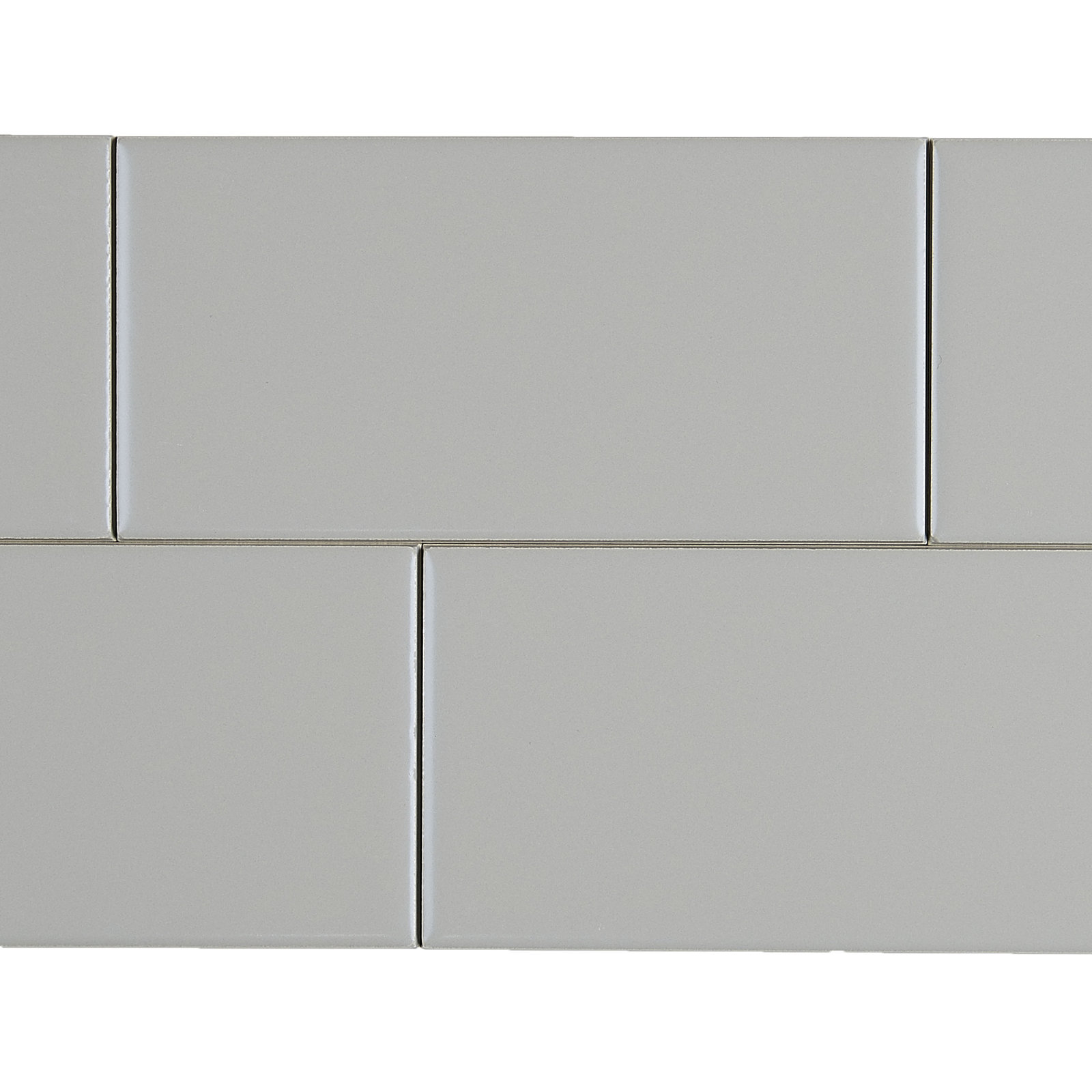 Guilford 3" x 6" Ceramic Subway Wall & Floor Tile, Matte Desert Gray