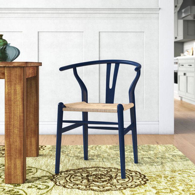 Woodcord Dining Chair, Blue, Blue