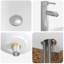 Single Bathroom Vanity with Ceramic Basin-1640404090