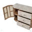 Console de 57 po x 16 po x 33 po avec portes cannes