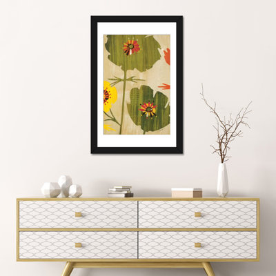 «Garden of Delights I» par Liz Jardine - Estampe numérique sur toile tendue avec châssis
