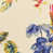 Off White Floral Polyester/Ivory Trim