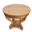 Charmante table ronde en bois de style campagnard pour différentes pièces
