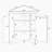 Triangle Storage Cabinet, Separate Bathroom Kitchen Cabinet-1074254251