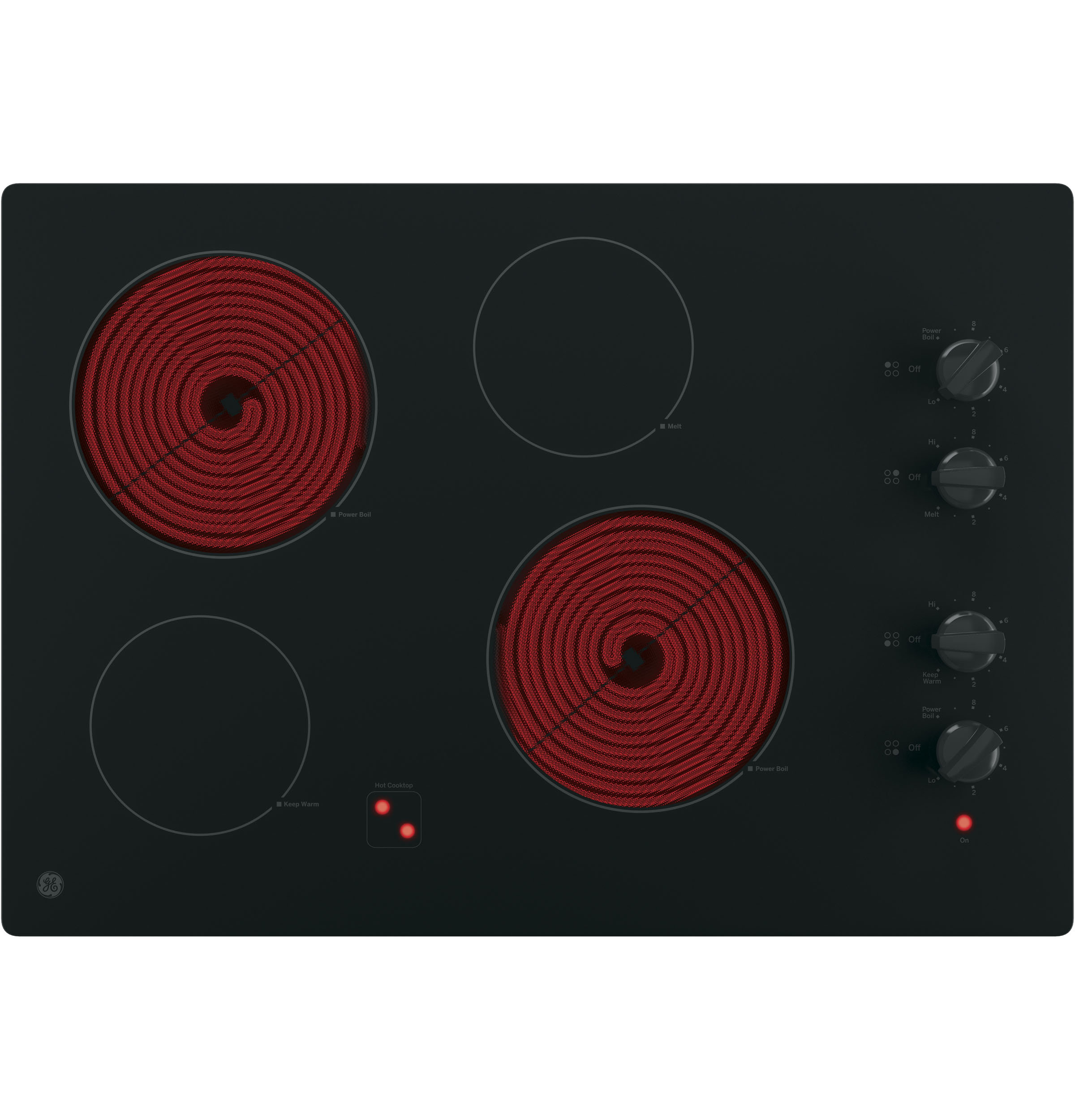 GE Appliances GE 30" BuiltIn Knob Control Electric Cooktop & Reviews