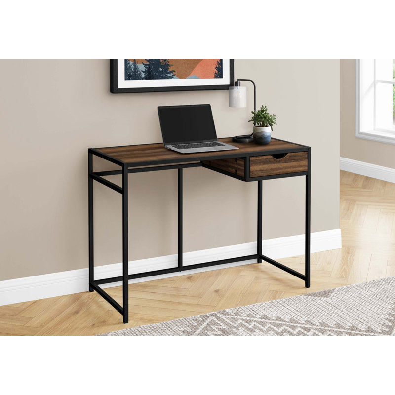 Computer Desk, Brown/Black