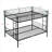 Full Over Full Size Classic Black Metal Bunk Bed for Residential Bedroom Use Modern Style No Box Spring Needed-129225092