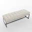 Genuine Leather Upholstered Bench-1468055046