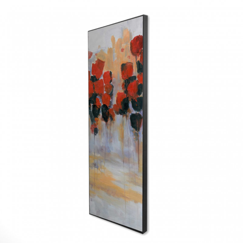 " Red Flowers Field "