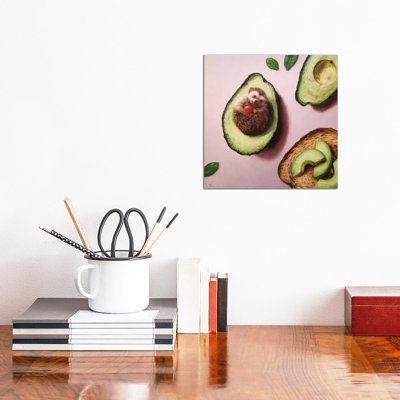 Avocado Toast 1 Piece Wall Art on Canvas
