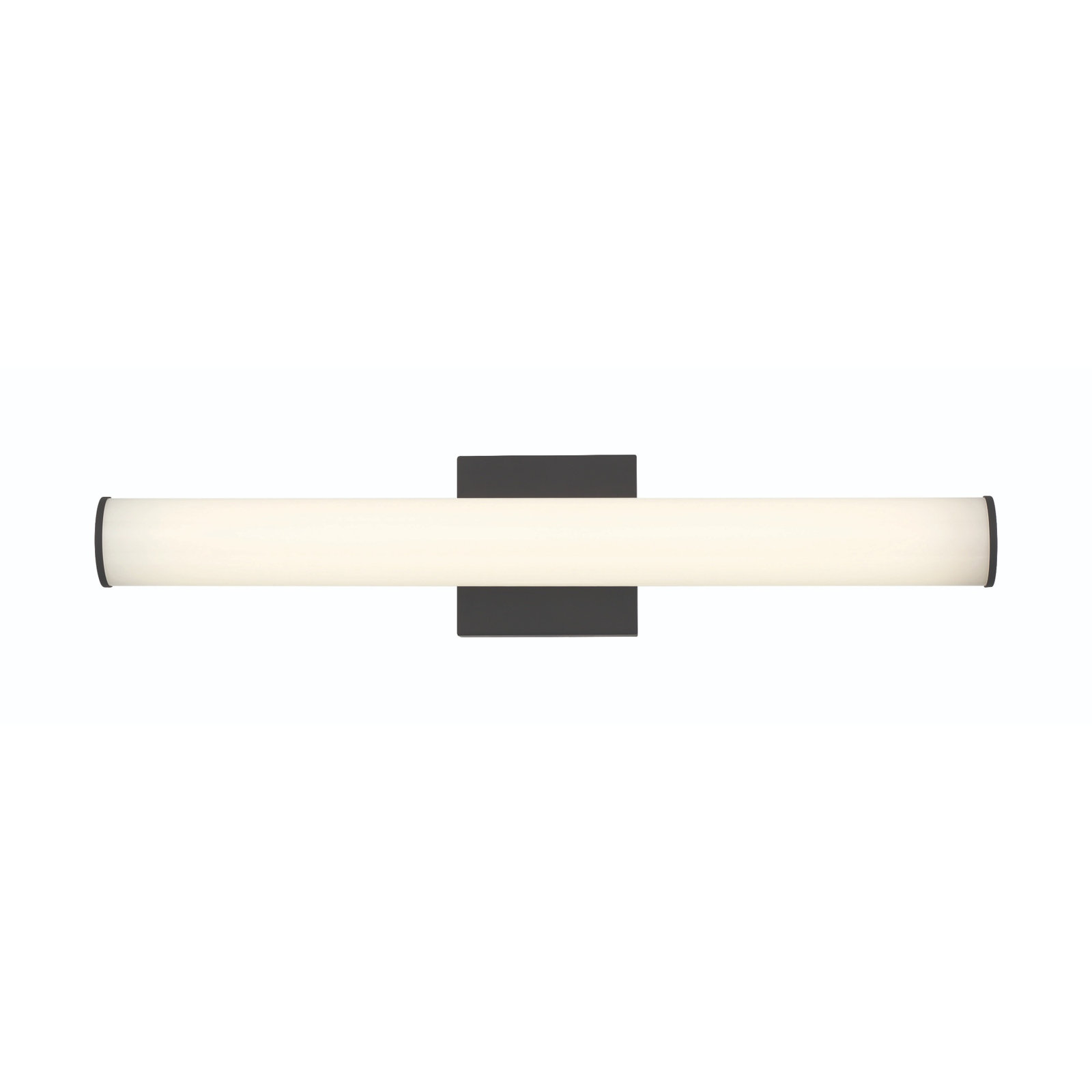 Black, 2.5'' H x 24'' W x 2.5'' D