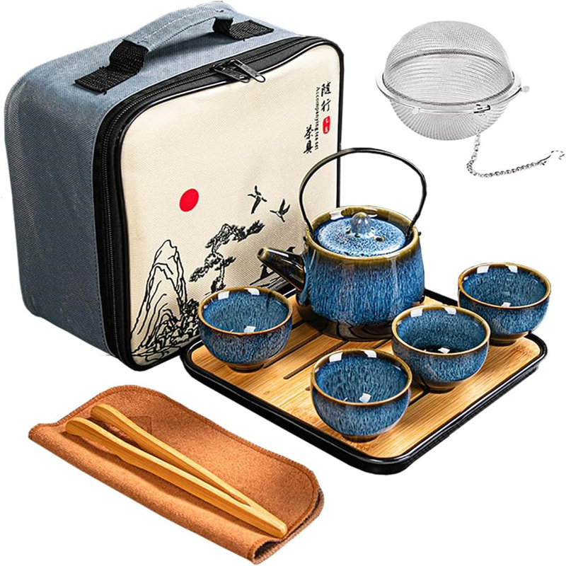 Ivy Bronx Hodslavice 10oz. Teapot Set