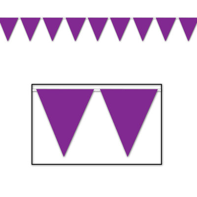 Bannière Pennant, 12 pi, paquet de 12