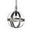 Suspended luminaire with adjustable chain
