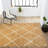 Cole Minimalist Diamond Trellis Gold/White Rug-2050739524