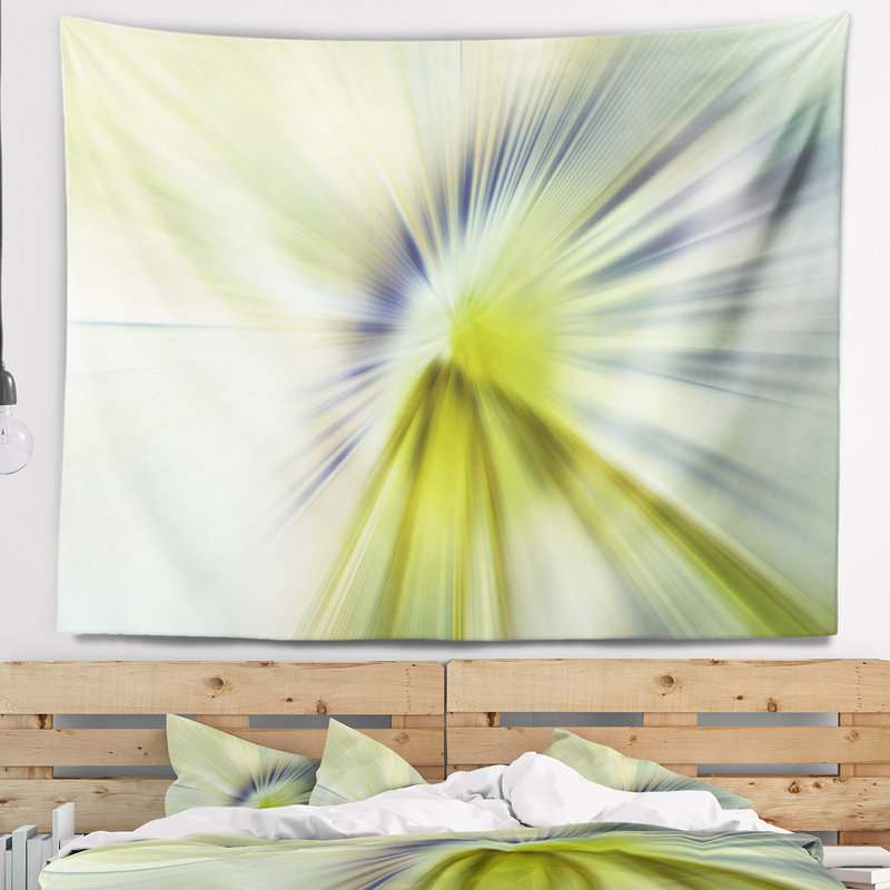 Tapisserie Corwin Rays of Speed - mauve vert, H 32 po x l 39 po