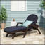 Chaise longue avec coussin Mikael-43448450
