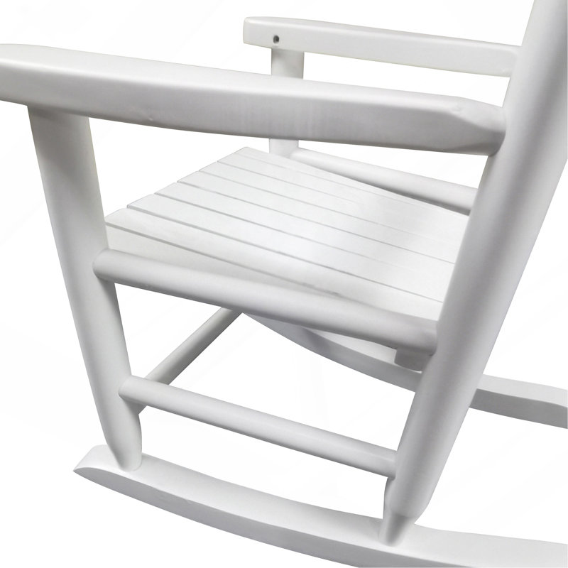 Children's rocking white chair- Indoor or Outdoor -Suitable for kids-Durable, White
