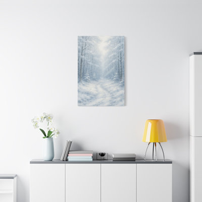 Aaroon Single Picture Frame Print on Canvas