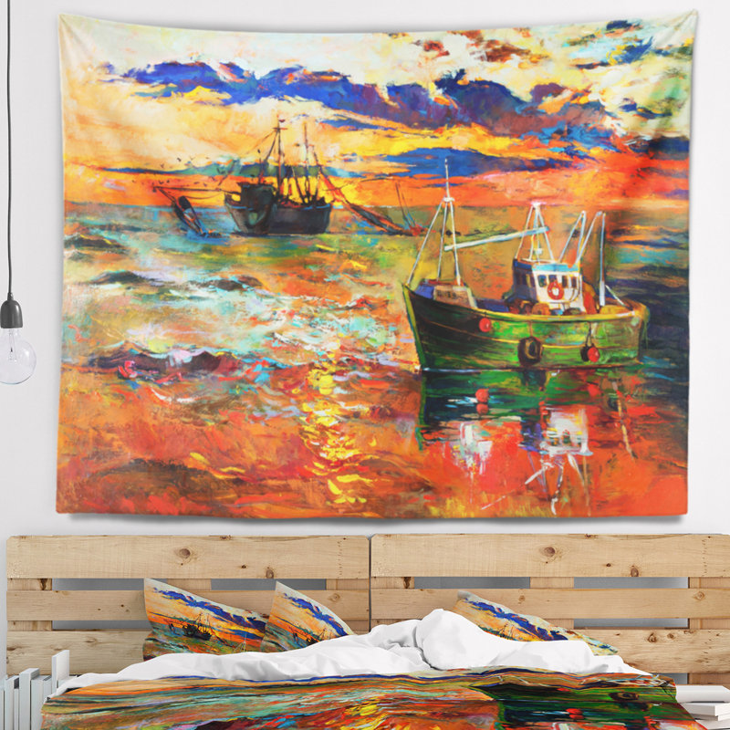 Polyester Tapestry, 32" H x 39" W