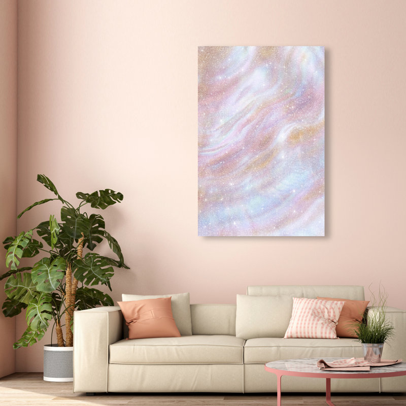 Iridescent Wave II Print by Oliver Gal, 54"H x 36"W, Gallery Wrapped