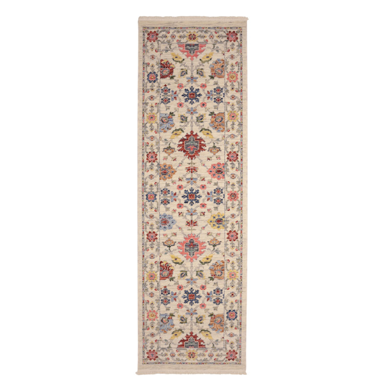 Treder Geometric Area Rug, Runner 68 x 235cm