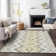 Premium Machine Washable Prisco Taupe Rug