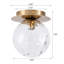 Plafonnier encastré 1 lumière 5,91 po Chandre