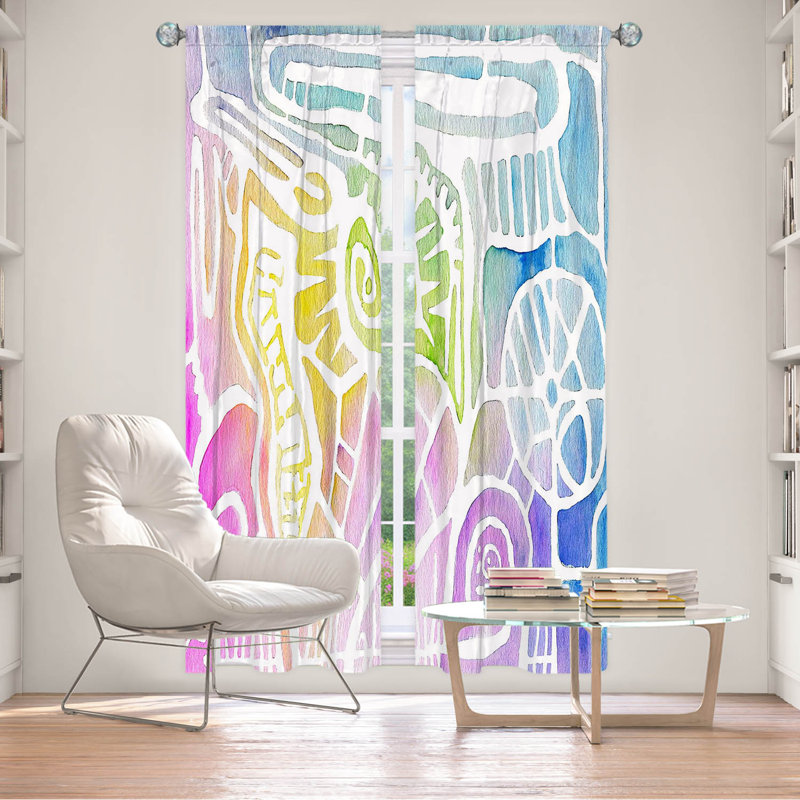 Ahnna Room Darkening Curtain Pair, 20" W x 82" L