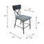 Chaise de bureau Brantley