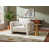 Cream Chenille Fabric