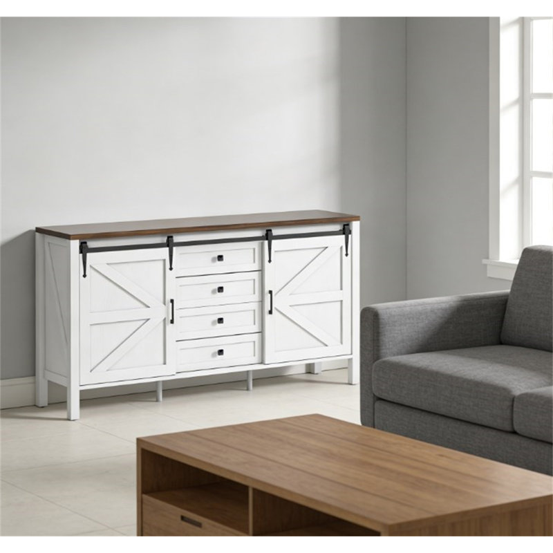 Armoire à café spacieuse