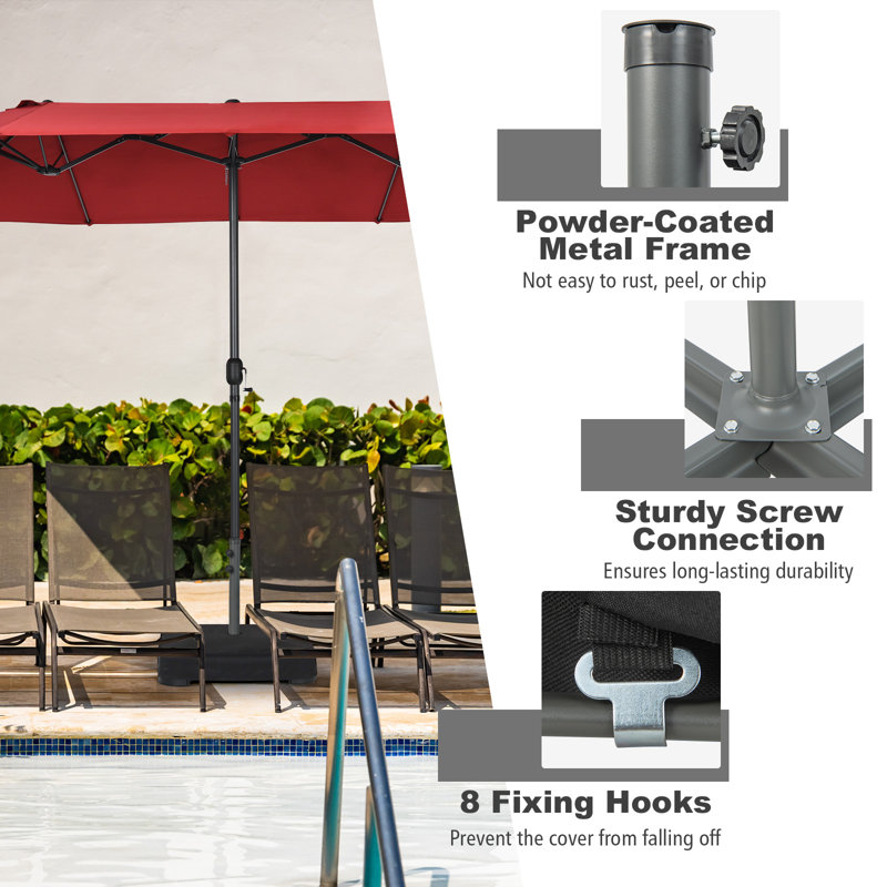 Base de parasol Wetumka