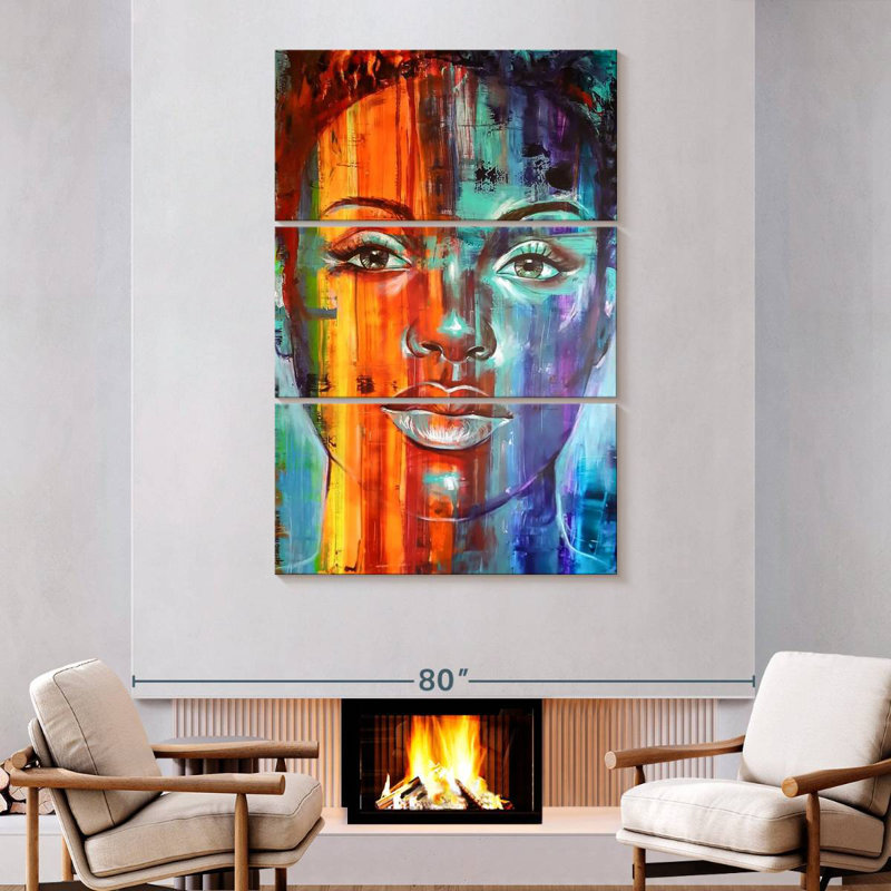 Leisha Sibongile, 74" H x 48" W