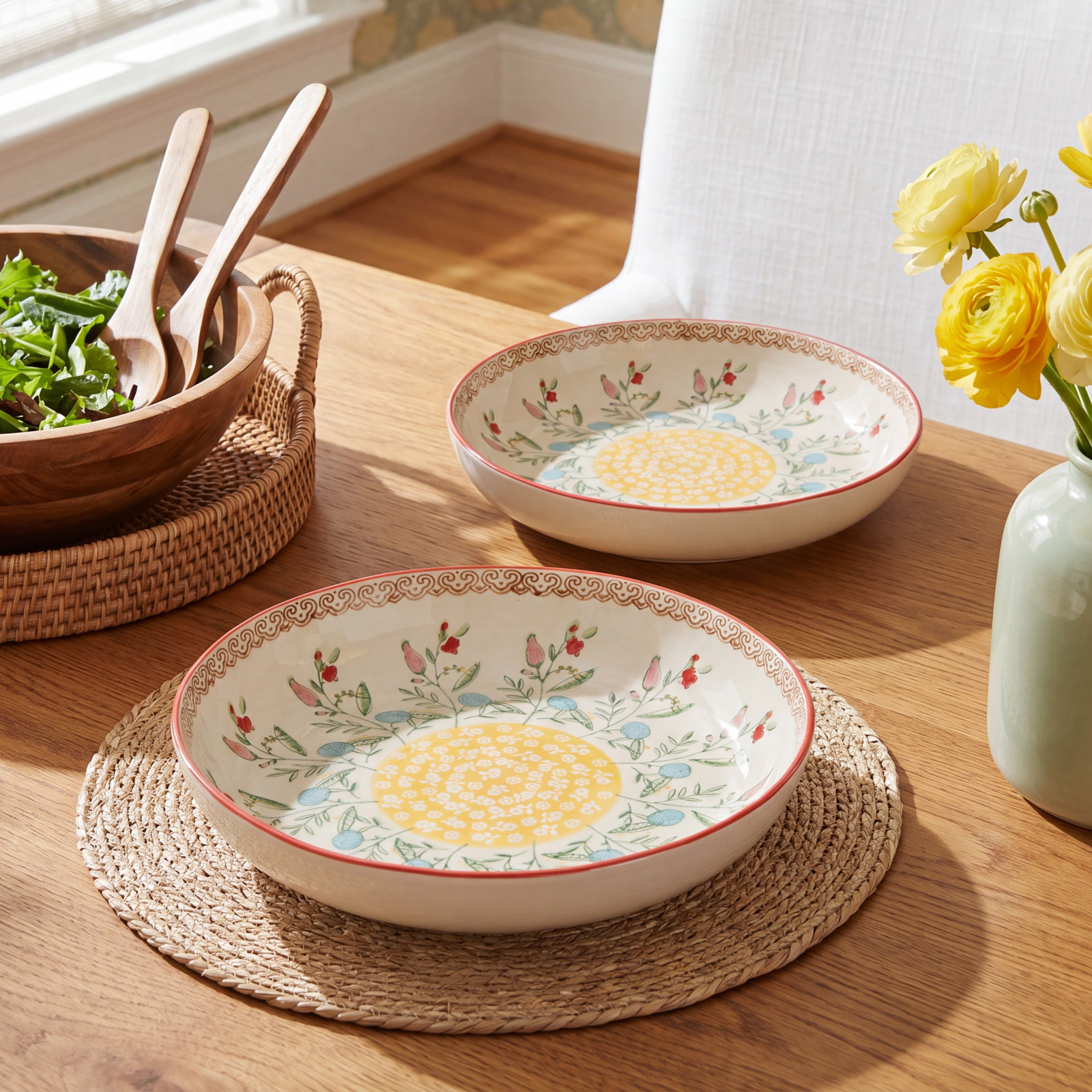 Ella Stoneware Pasta Bowl