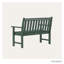 Banc d'extérieur traditionnel POLYWOOD-352943365