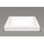 Lavabo de salle de bain semi-encastré en porcelaine vitrifiée de 21 pouces Cantrio PS-111