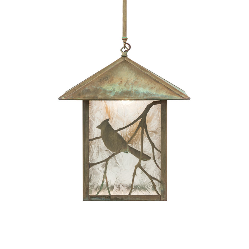 16" Square Seneca Song Bird Pendant