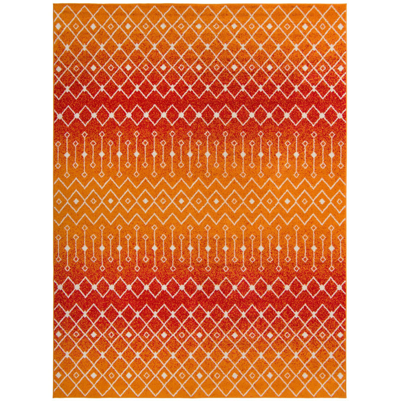 Abstract Indoor Rug, Rectangle 10' x 13'