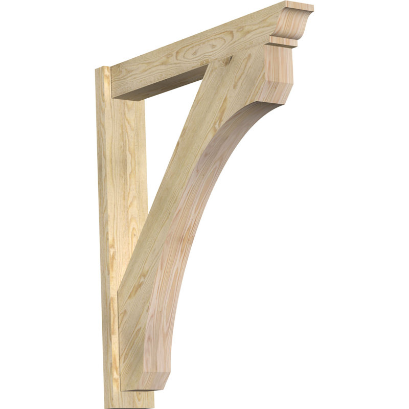 Perspectives traditionnelles Legacy, P 36 po x H 42 po, Cèdre rouge occidental l 7 1/2 po (lisse)