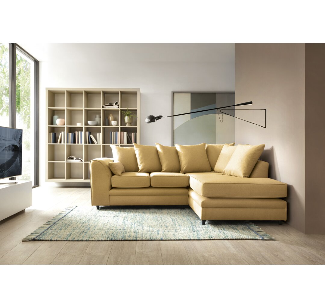 Darcy Reversible Corner Sofa yellow