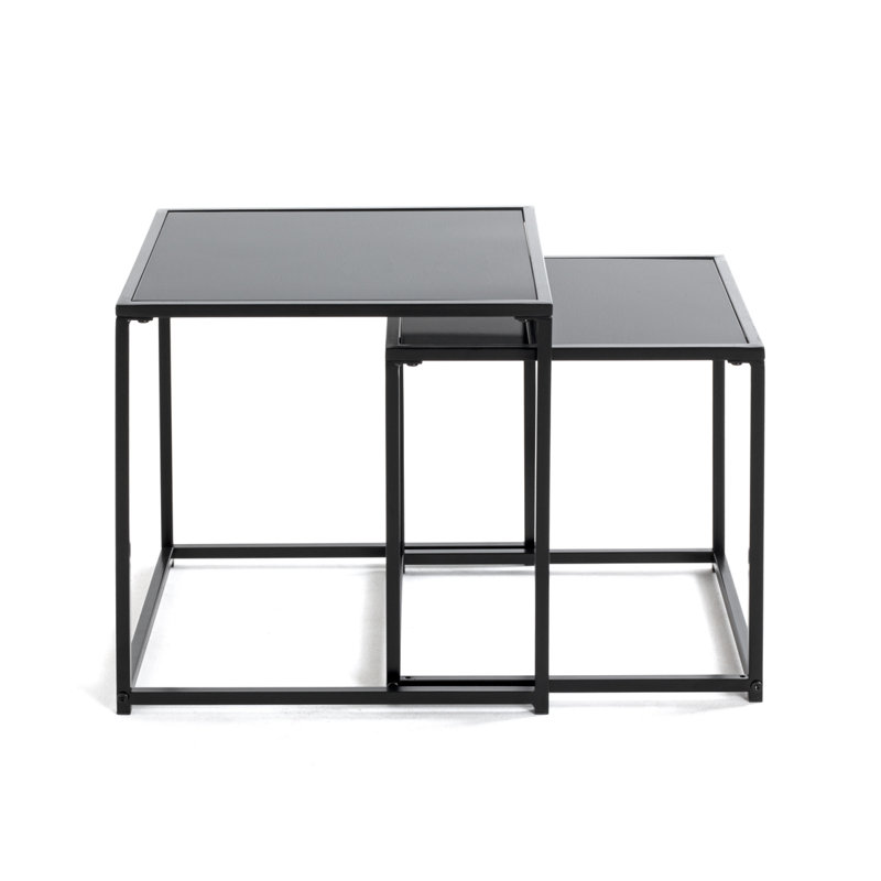 Krystsina 2 Piece Side Table Set