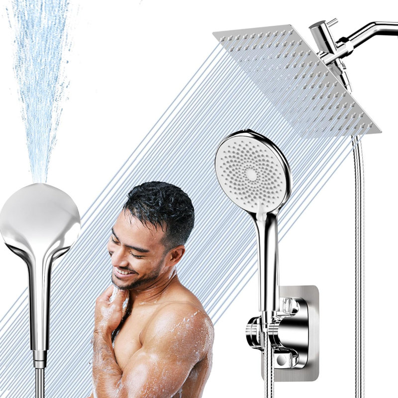 Pomme de douche double 1,8 GPM GPM
