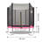 Yc 8Ft Trampoline Outer Net-113908688