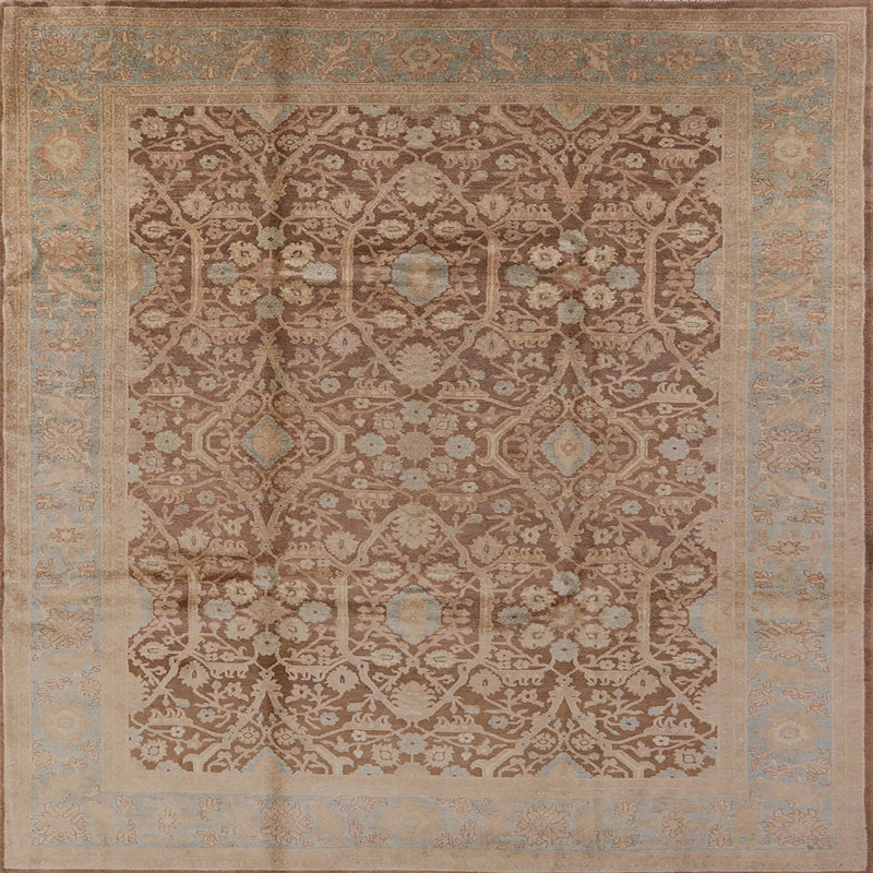 Oriental Indoor Rug, Square 5'