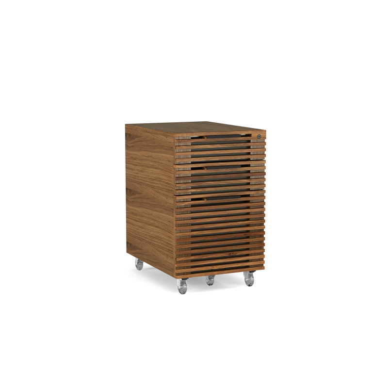 Corridor 3 - Drawer File Cabinet, Natural Walnut