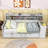 Crompton Multifunctional Wooden Daybed With Shelves, Drawers, and Study Desk-1203171940-1203171939